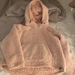 Comfy Victoria’s Secret PINK Sherpa Pull Over